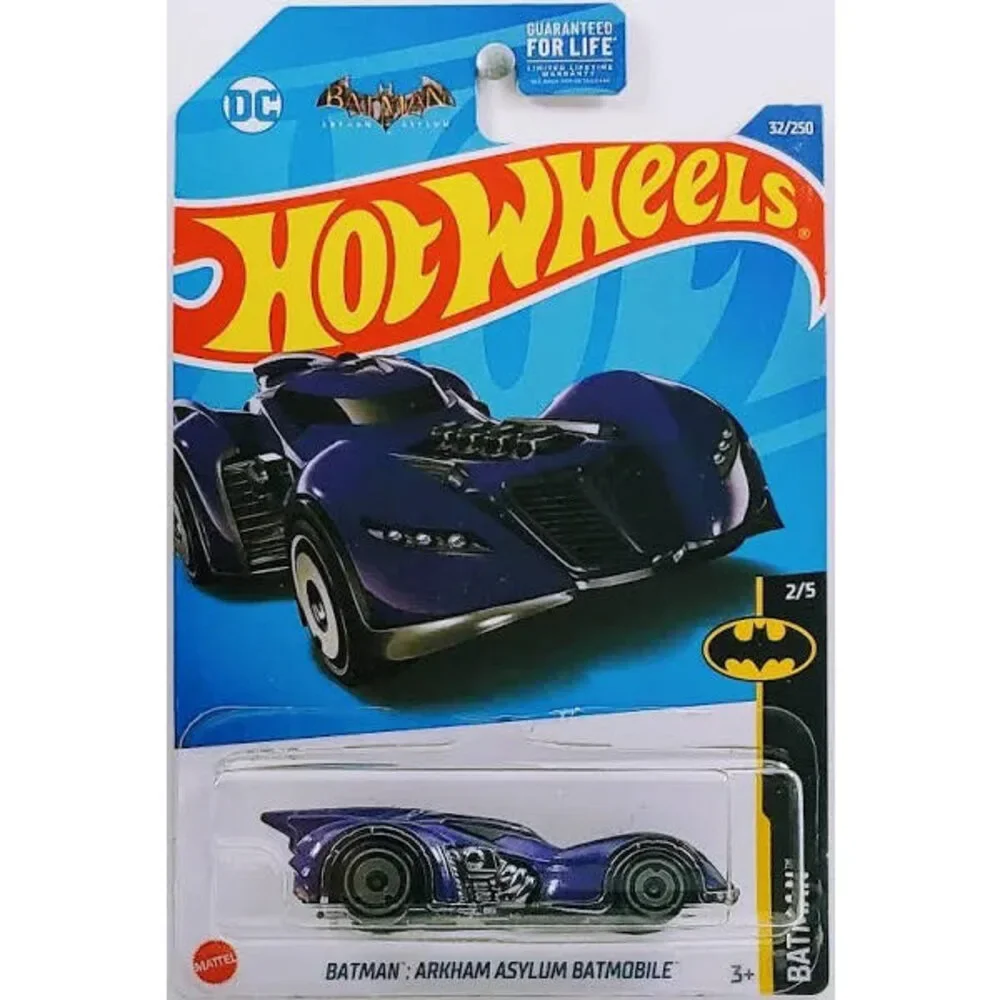 Hot Wheels Batman: Arkham Asylum Purple Batmobile Batman 2/5 32/250